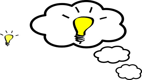 Nubes y bombilla