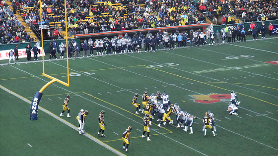 Field goal from the Argos
